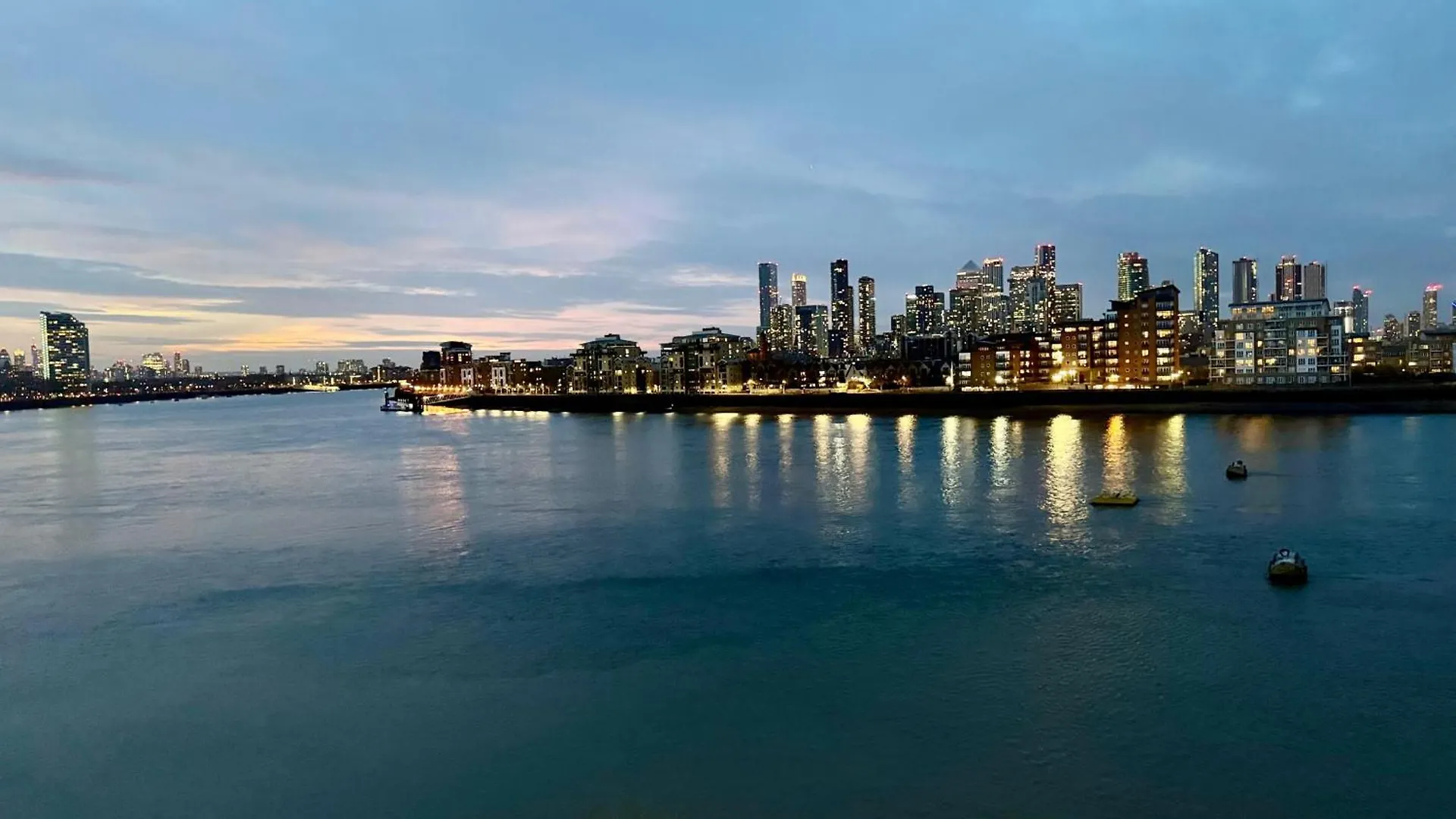 Apartmán Luxury Penthouse Greenwich Londýn